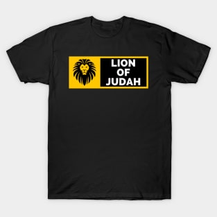 Lion of Judah Christian Design T-Shirt